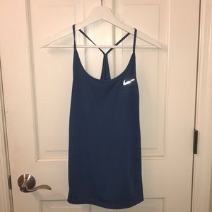 Blue tank top